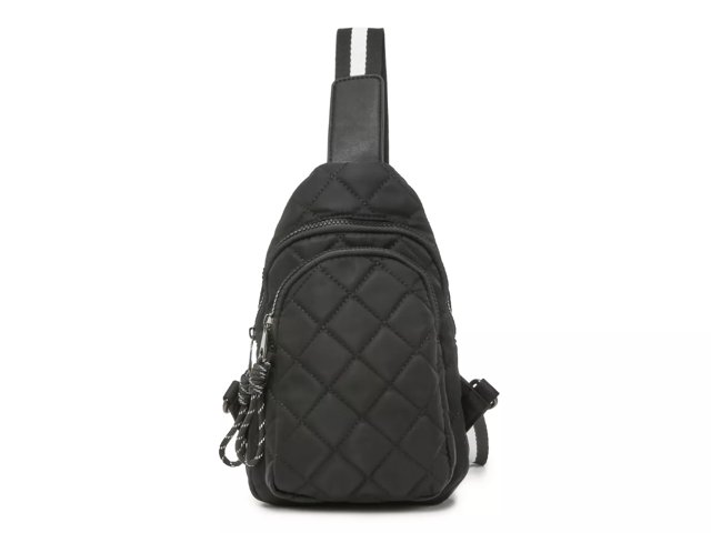 Nylon Quilted Sling Bag