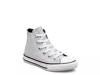Chuck Taylor All Star Glitter High-Top Sneaker - Kids' Silver Metallic view