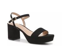 Pennie 2 Sandal Black Fabric view