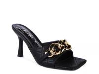 Mermaid Sandal Black view