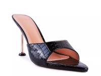 French Cut Sandal Black view