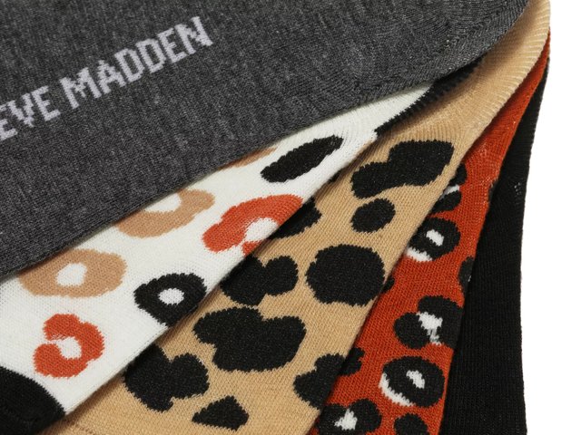 Animal Women's No-Show Liners - 5 Pack