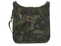 Margo Crossbody Bag Green/Black Camo Print view