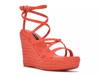 Hunda Wedge Sandal Orange view
