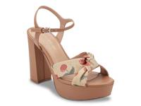 Deren Platform Sandal Light Natural Beige view