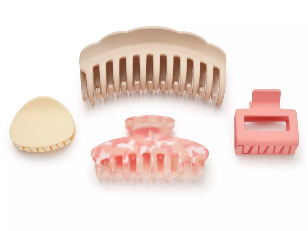 Assorted Claw Clip Set - 4 Pack