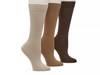 Super Soft Men's Crew Socks - 3 Pack Brown/Tan view
