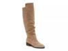 Calypso Wide Calf Over-the-Knee Boot Taupe view