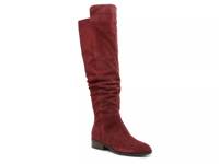 Calypso Wide Calf Over-the-Knee Boot Red Wine view