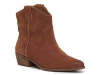 Hadrya Western Bootie Light Brown Suede view