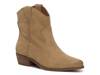 Hadrya Western Bootie Taupe Suede view