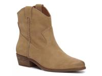 Hadrya Western Bootie Taupe Suede view