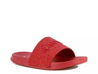 Rain Water Slide Sandal Red view