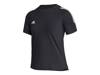Hi Low Short Sleeve Women's Volleyball Jersey Black view
