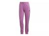 Essentials Fleece 3-Stripes Women's Joggers Purple view