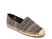 Pam Espadrille Slip-On Black Geometric Print view