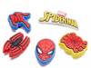 Spiderman Jibbitz Set - 5 Pack Multicolor view