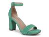 Joy Sandal Emerald Green Suede view