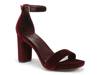 Joy Sandal Wine Red Velvet view
