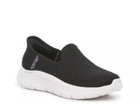 Hands Free Slip-Ins: Go Walk Flex Relish Slip-On - Women's Black/White view