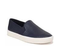 Blair Slip-On Sneaker - Women's Midnight Navy Blue Perforated view