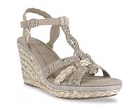 Oribelle Wedge Sandal Taupe view