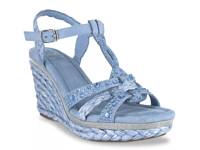 Oribelle Wedge Sandal Light Blue view