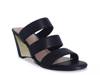 Vestie Wedge Sandal Black view