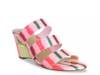 Vestie Wedge Sandal Pink Multicolor view