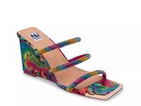 Angel Sandal Multicolor Rainbow Snake Print view