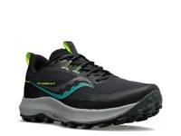 Peregrine 13 Running Shoe - Men's Green/Brown view