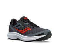 Cohesion 16 Running Shoe - Men's Dark Grey/Black/Red view