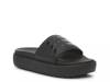 Adilette Platform Slide Sandal Black view