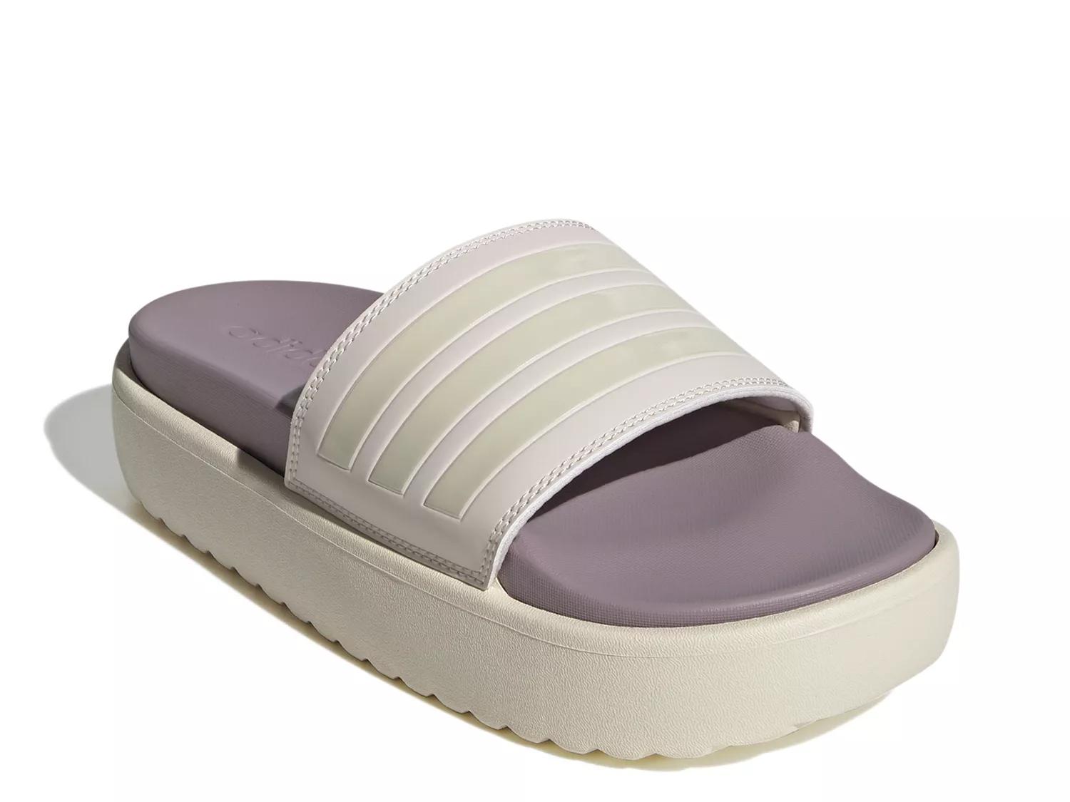 adidas Adilette Platform Slide Sandal | Women's | Lavender | Size 10 | Sandals | Athletic