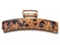 Tortoise Shell Hair Clip Taupe/Black view
