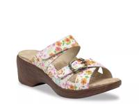 Sierra Wedge Sandal Off White view