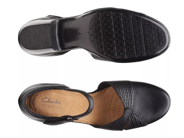 Clarks Emily 2 Ketra Pump voor dames, Brits bruin leer, 35.5 EU