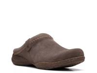 Roseville Echo Clog Dark Brown view
