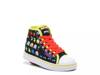 Hustle Pac Man High-Top Skate Shoe - Kids' Multicolor view