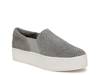 Warren Platform Slip-On Sneaker - Women's Grey view