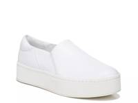 Warren Platform Slip-On Sneaker - Women's White Leather view