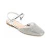 Nysha Flat Silver Metallic view