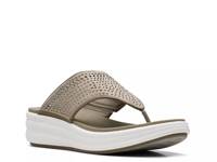 Cloudsteppers Drift Jaunt Sandal Dark Green view