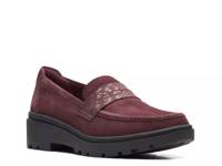 Calla Ease Loafer Burgundy Suede view