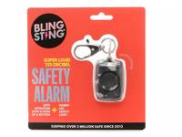 Safety Alarm Keychain Black/Gray Camo Print view