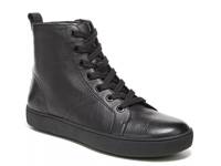 Morrison High-Top Sneaker Black Leather view