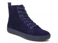 Morrison High-Top Sneaker Navy Suede view