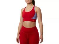 NB Tech Training Women's Sports Bra Red/Purple view