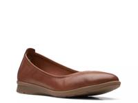 Jenette Ease Ballet Flat Cognac view