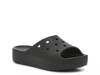 Classic Platform Slide Sandal - Women's Black view